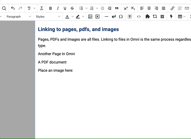 screen capture for linking