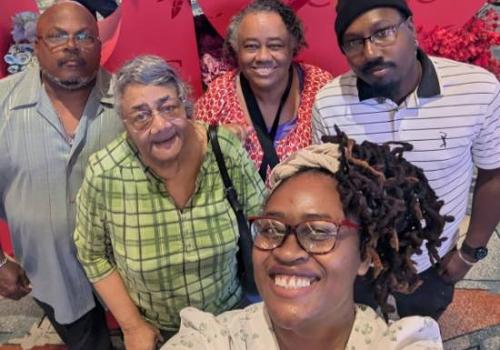 Chrishna Brooks and Her Family