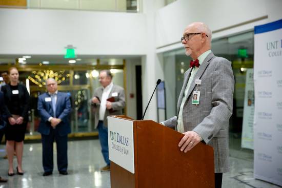 Ernie Higginbotham, Longtime Leader of the UNT Dallas College of Law Judge Louis A. Bedford Jr. Mentorship Program