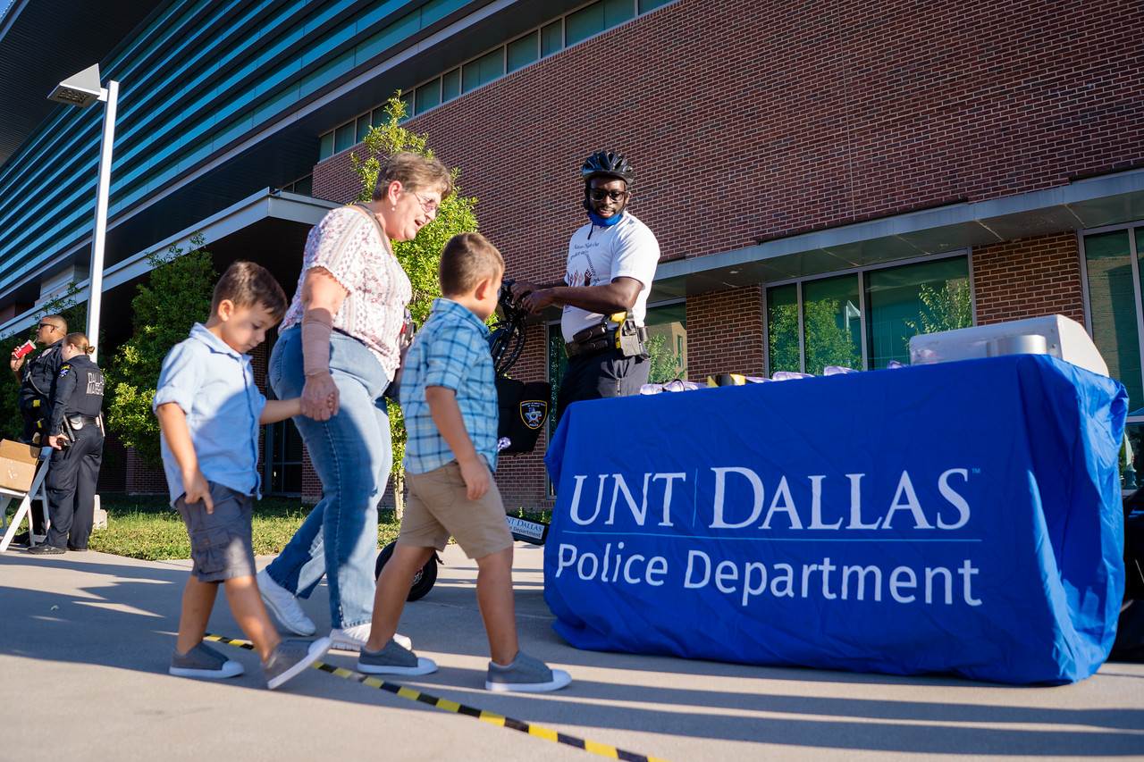 family at nation night out 