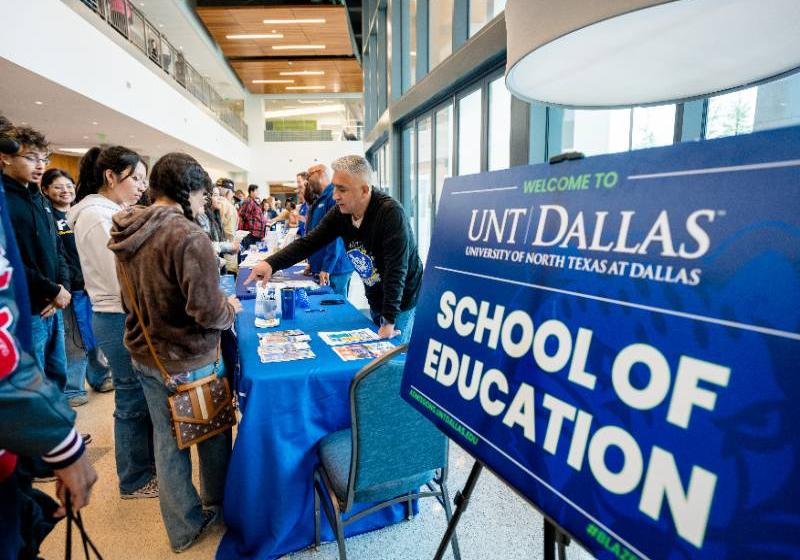 At "True Blue," Students Can Learn About Academic Programs and Majors Offered by UNT Dallas' Four Schools