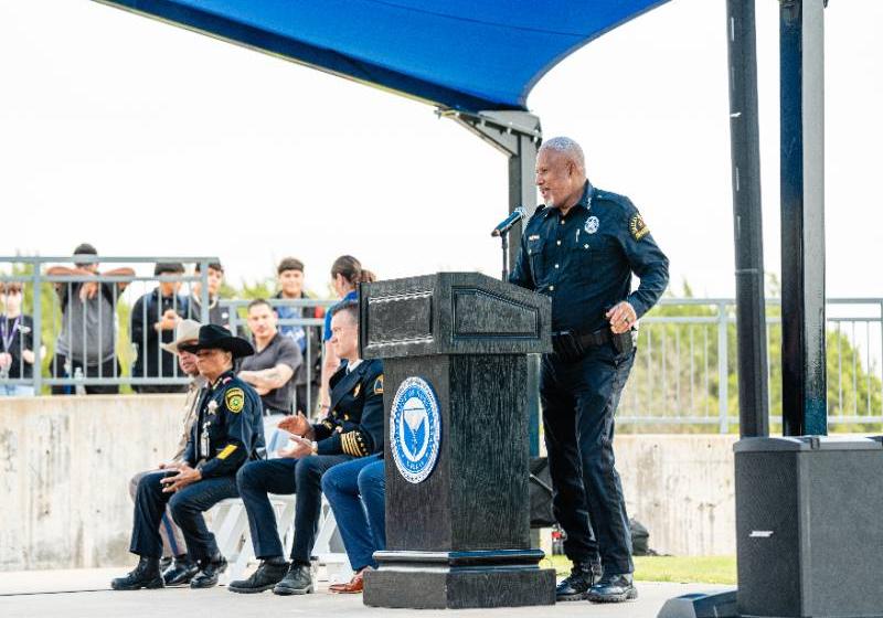 Dallas Police Chief Daniel Comeaux Speaks at the 2025 Criminal Justice and Public Safety Career Expo