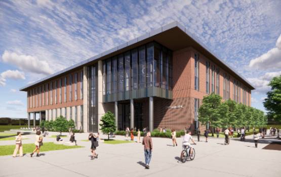 A Rendering of the New UNT Dallas STEM Building Scheduled Open for the Spring 2026 Semester