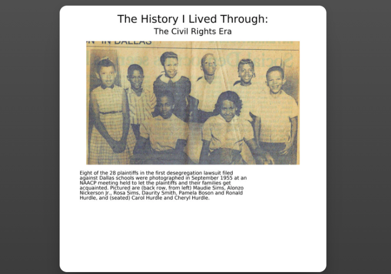 This 1955 Newspaper Clipping Shows Cheryl Wyatt (front row right), Her Sister Carol (front row left) and Brother Ronald (top row right)