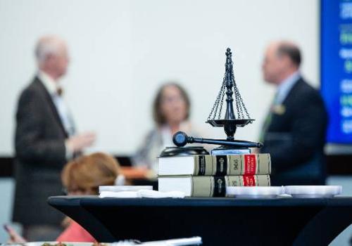 untd college of law, scales of justice