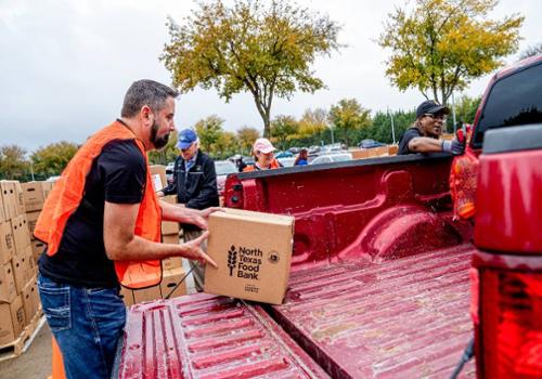 unt dallas free food distribution