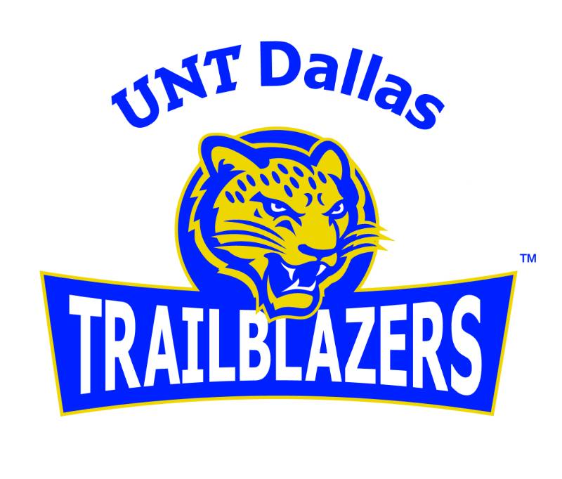 unt dallas trailblazers logo