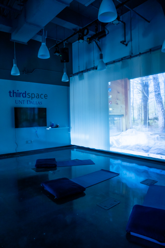 view inside relaxation room