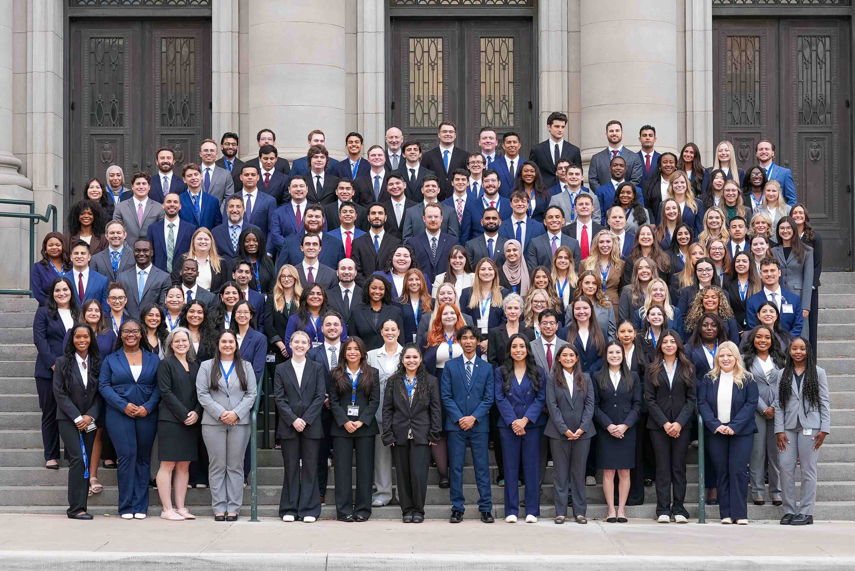 
group photo of law students
