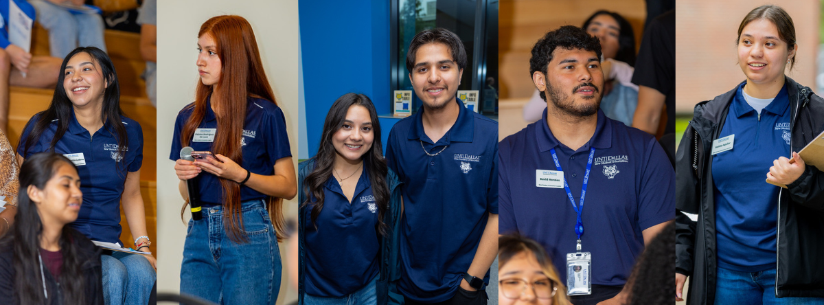 Orientation leaders collage