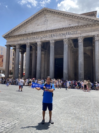 untd student in rome