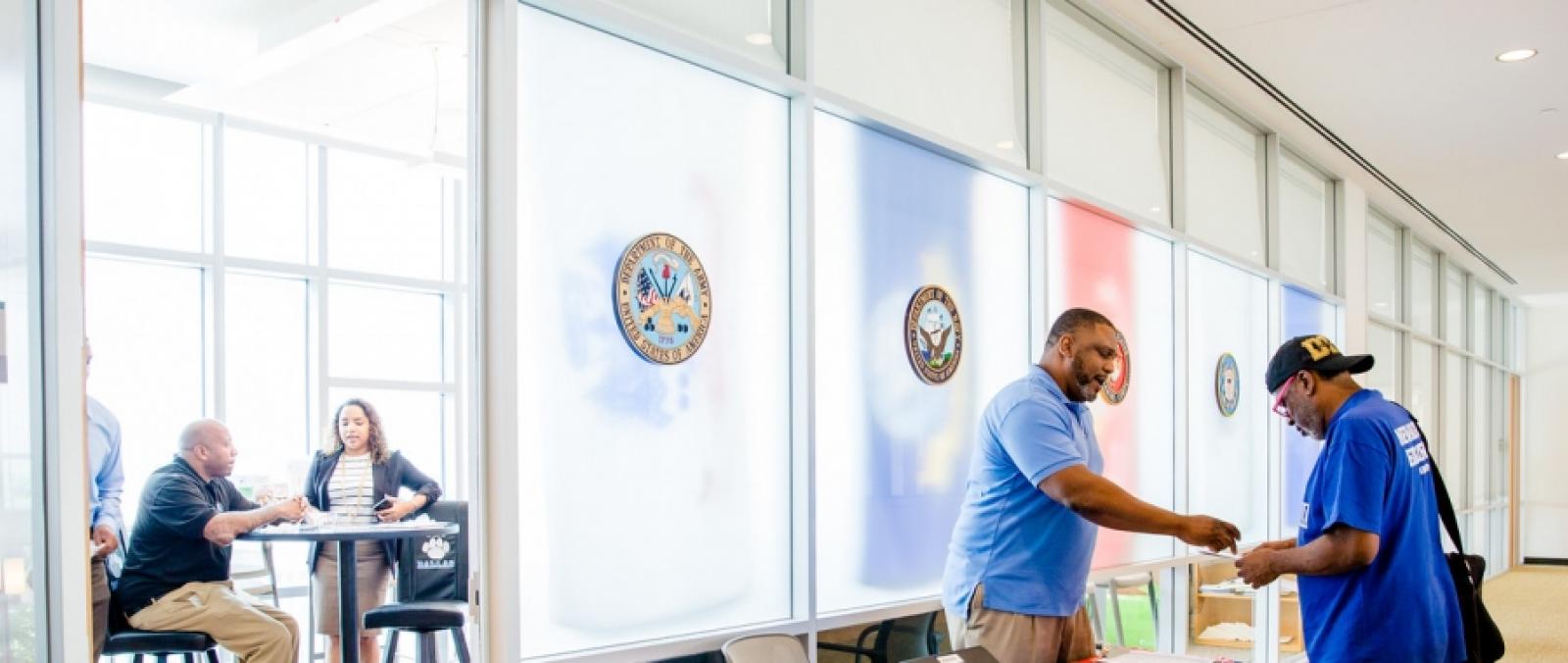Photo of exterior of the Veterans Success Center